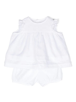 ILG White Linen Baby Ensemble