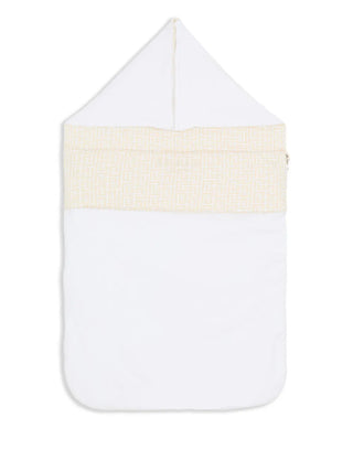 White and Cream Balmain Logo Bunting