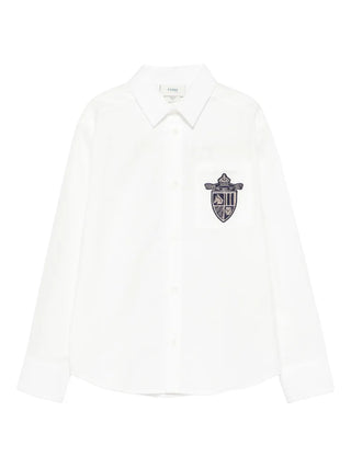White Button Down with Pocket Shirt