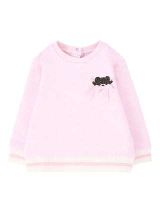 Pink Baby FF Bear Crewneck