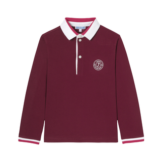 Bordeaux Vigne Long Sleeve Polo