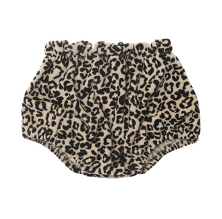 Baby Animal Print Pink Velvet Bloomer