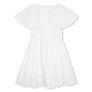 White Mini Me Stars Dress