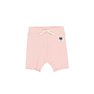 Pink Baby Rib Short