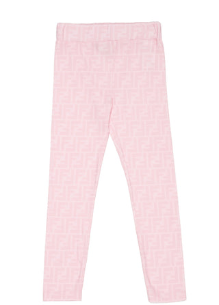 Pink Leggings with FF Pattern