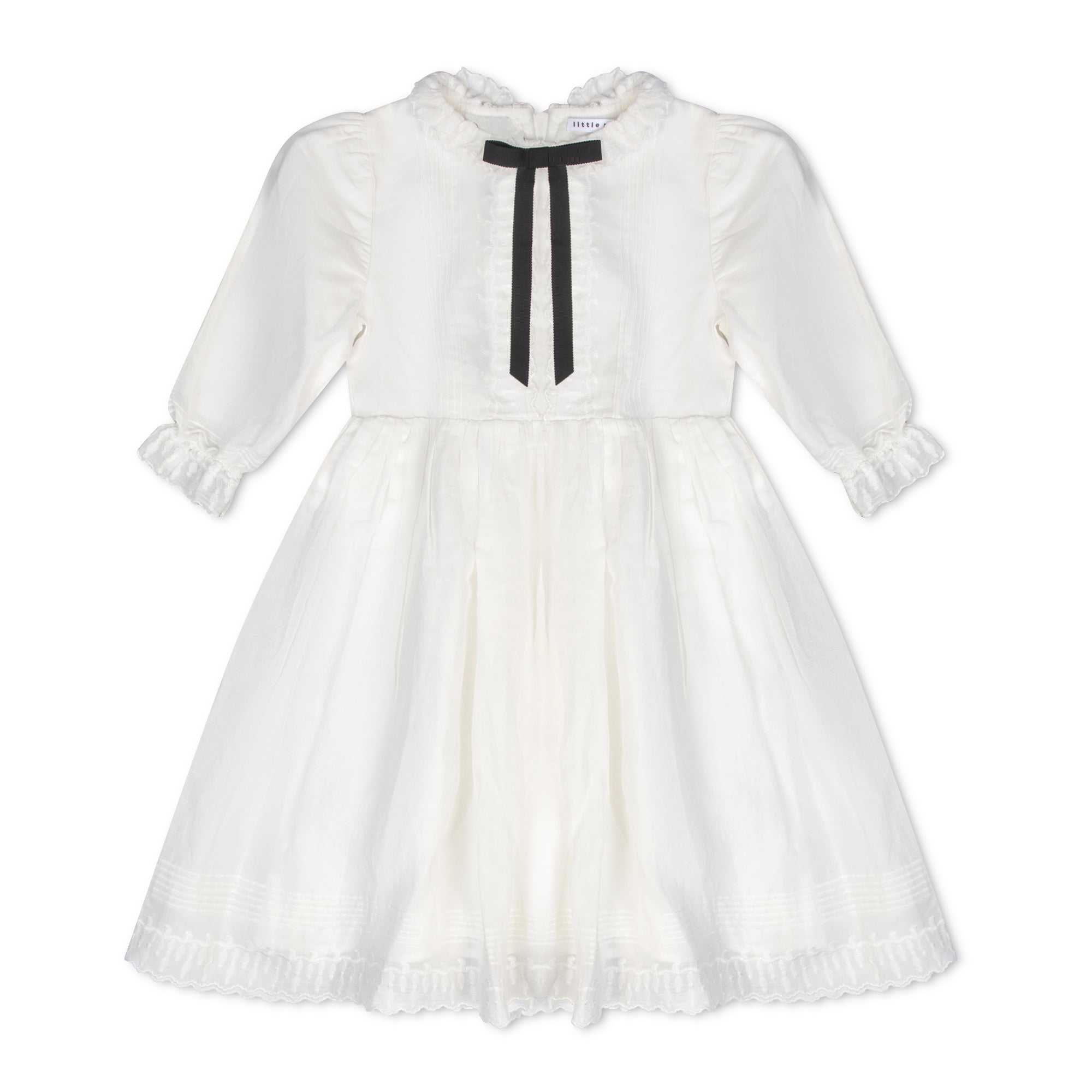white lace dress with black bow A26926 Non Strech Women's Petite Nova Dress Girl Dress:8
