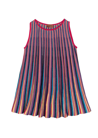 MIS Multi Striped Knit Dress