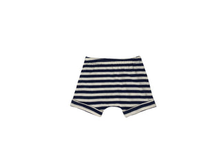 Blue and White Baby Knitted Shorts
