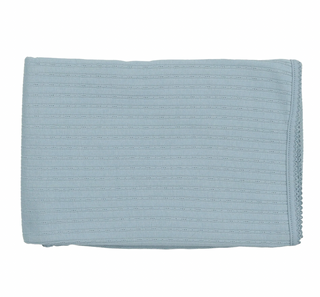 Blue Fog Willow Matching Blanket