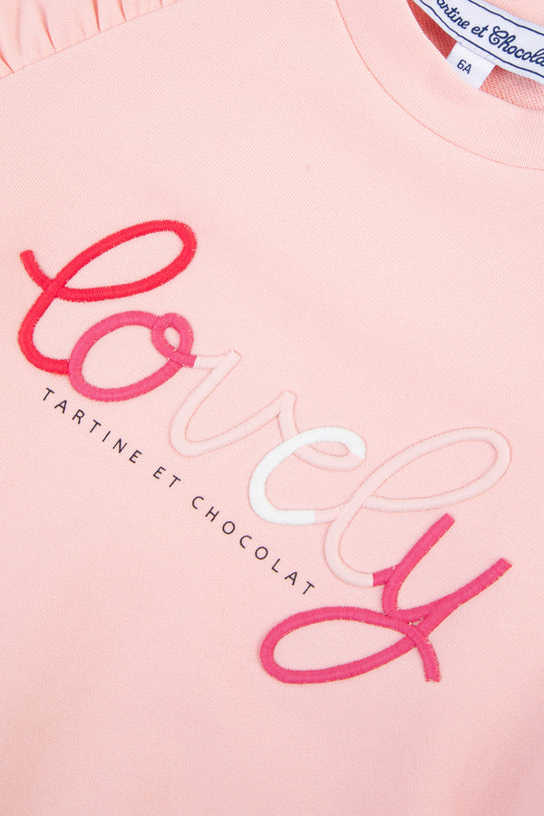 TAR Pink "Loveley" Sweatshirt