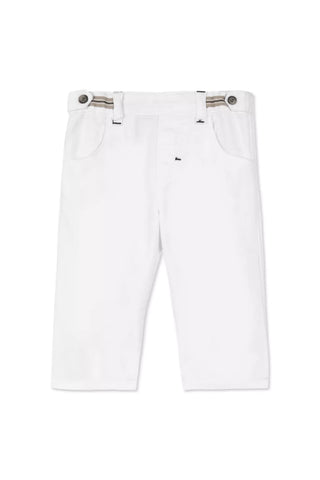 TAR Cotton White Baby Pants