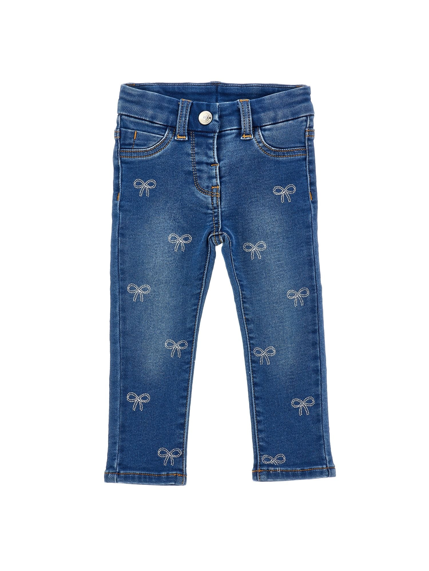 andmary Baby ribbon denim XS ③ ANDMARY】Baby ribbon denim