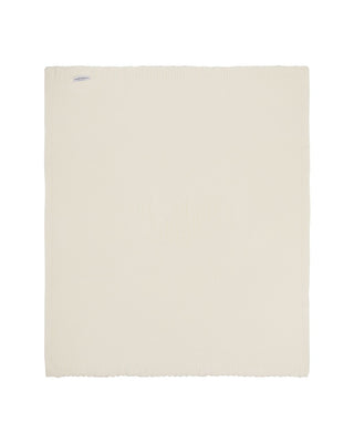 Ivory Knit Blanket
