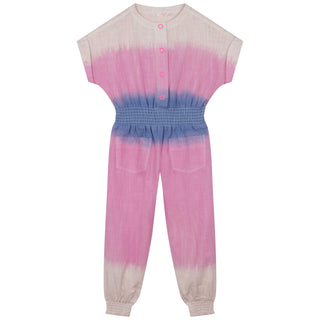 BB Tie Dye Smocked Jumpsuit
