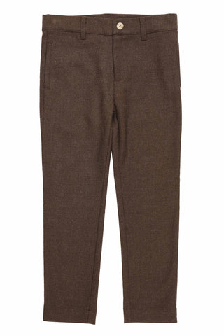 BT Brown Marled Slim Pants