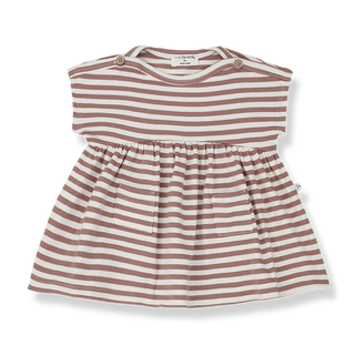 OMF Lia Cedar Striped Dress