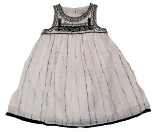 Aztek White/Blk Dress