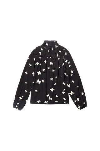 EOE Butterfly Smocked Top