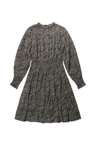 EOE Floral Printed Smocked Dress