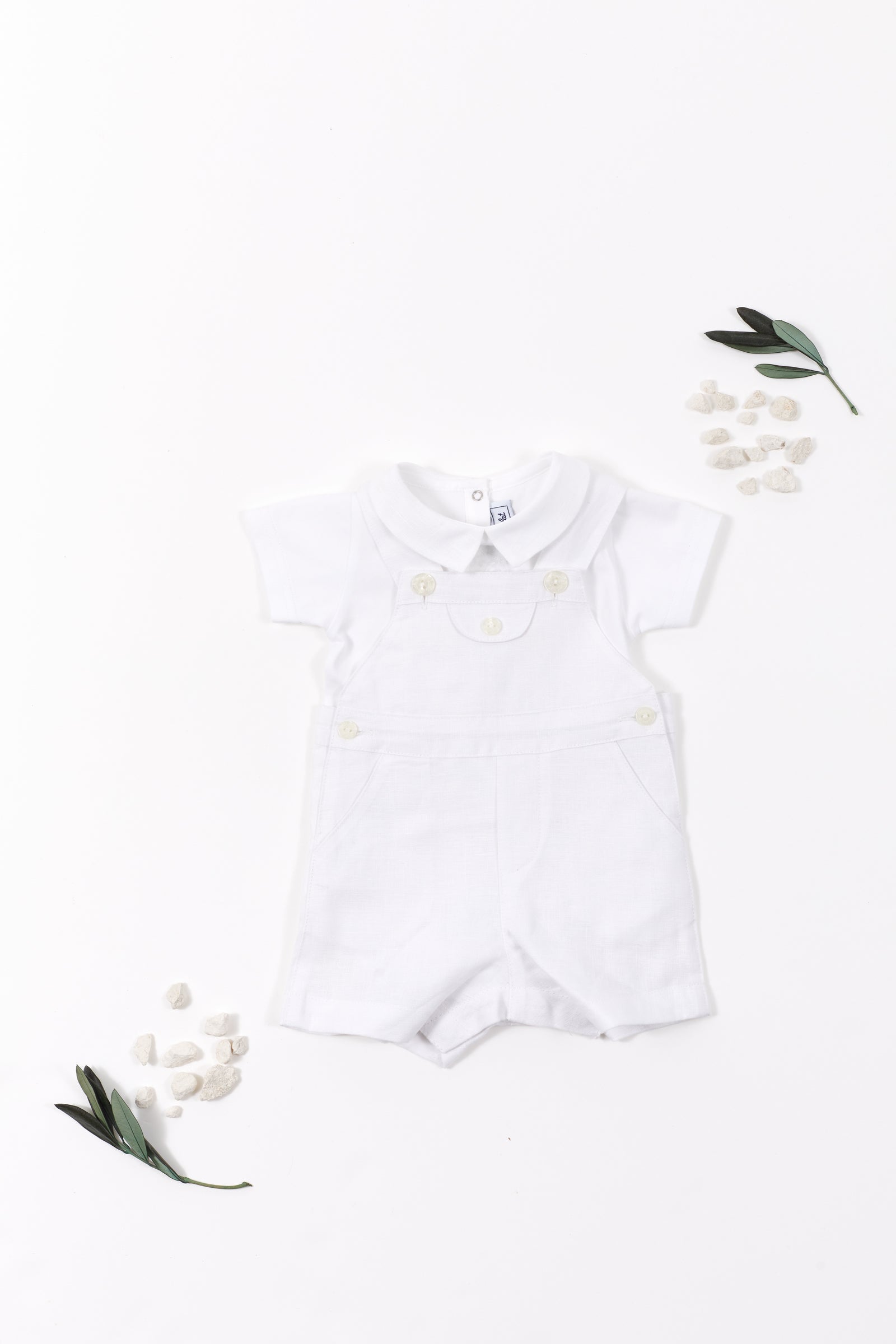 TAR White Linen Overalls The Red Balloon