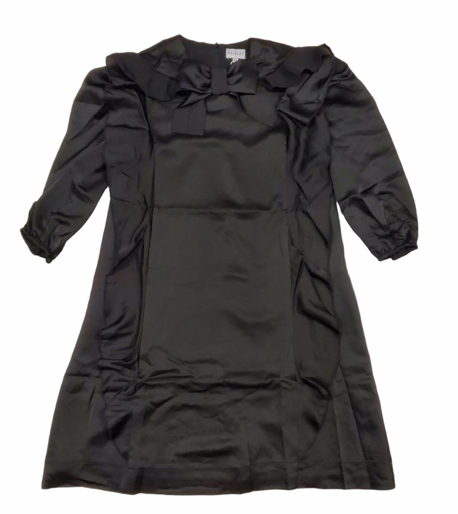 Black Dress with Bow Detail Black Dress with Bow Detail