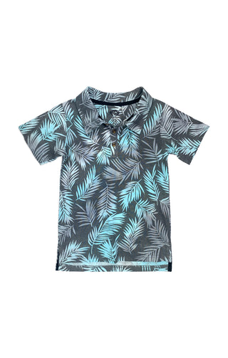 Teal Tropics Fairbanks Polo