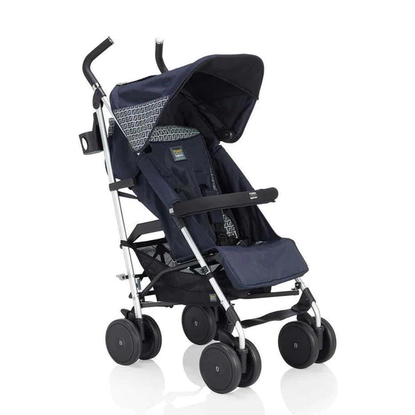 Navy Logo Baby Stroller The Red Balloon