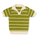 Olive and Cream Ames Polo Sweater