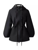 Black Adults Kalea Sinched Raincoat