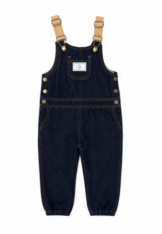 Blue Denim Adjustable Strap Overalls