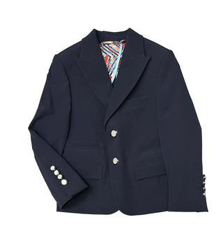 Navy Stretch Blazer