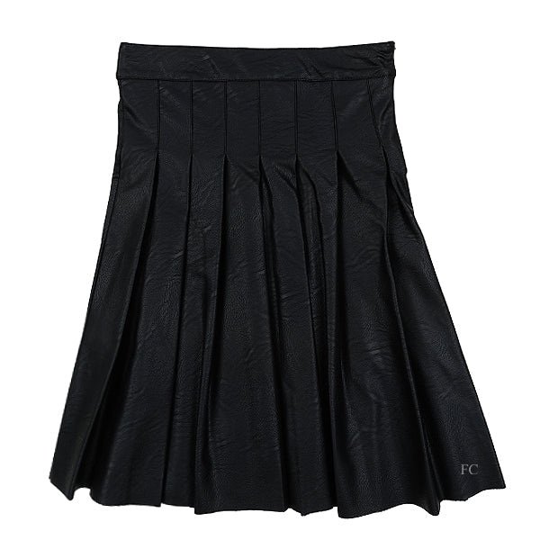 Black Cardiff Long Length Skirt