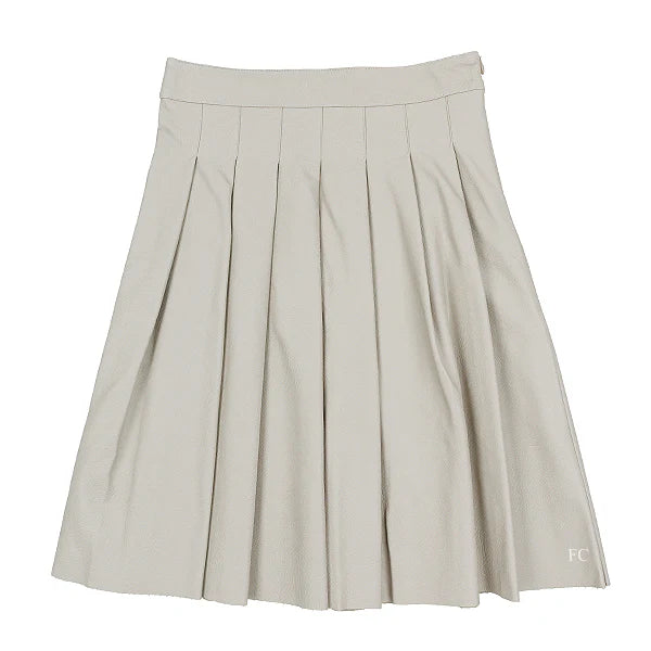 Cream Cardiff Long Length Skirt