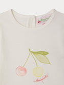 White Baby Cherry Cira Tee