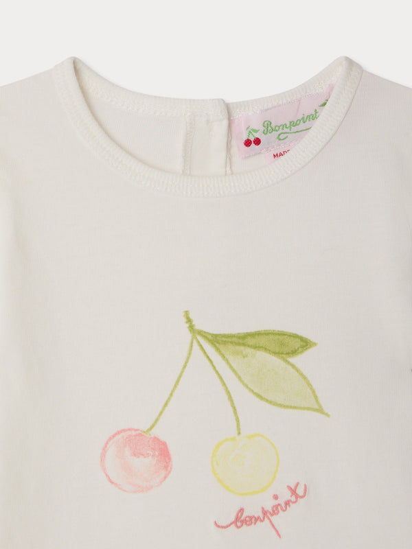 White Baby Cherry Cira Tee