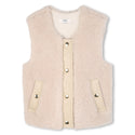 Dark Stone Sherpa Vest