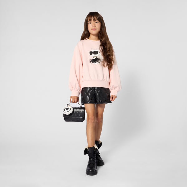 Pink Choupette Graphic Crewneck
