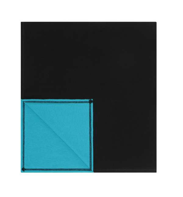Black Blue Neon Reversible Blanket