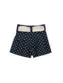 Black Polka Dot Short