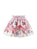 Pink Garden Party Satin Skirt
