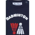 Navy Little Boys Badminton Sweater