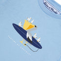 Blue Surfboard Tee
