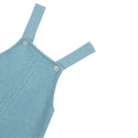 Blue Baby Knit Overalls