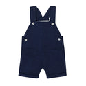 Navy Baby Linen Overalls