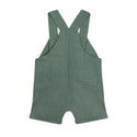 Green Baby Linen Overalls