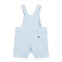 Blue Baby Striped Overalls