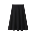Black Scuba Skirt