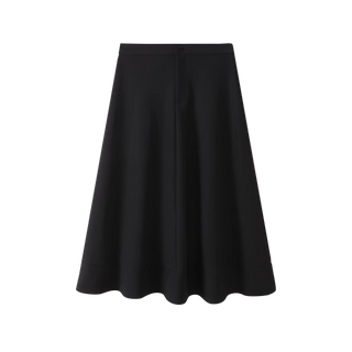 Black Scuba Skirt