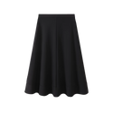 Black Scuba Skirt