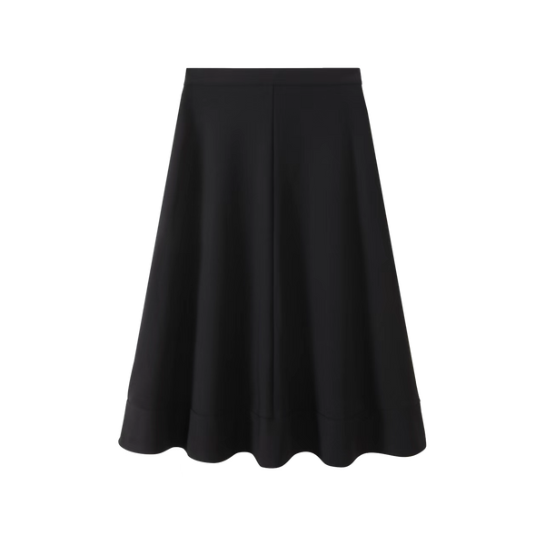 Black Scuba Skirt